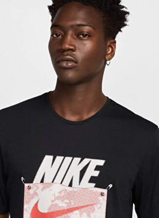 Мужская футболка Nike Normal Baskili HJ4158-010 M NK DF RUN ENERGY SS TO для бега