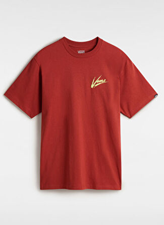 Мужская футболка Vans Normal VN000K42E2Z1-Brush Script LOOSE SS