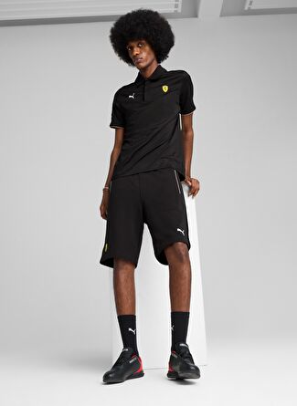 Мужские шорты Puma 63018401 Ferrari Race Sweatshorts P Lastikli Bel Regular Fit