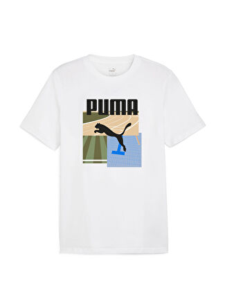 Мужская футболка Puma Regular Fit Baskili 62790902 GRAPHICS Summer Sports Tee