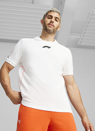 Мужская футболка Puma 62571902 F1 Polo PUMA White Regular Fit