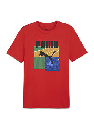 Мужская футболка Puma Regular Fit Baskili 62790911 GRAPHICS Summer Sports Tee