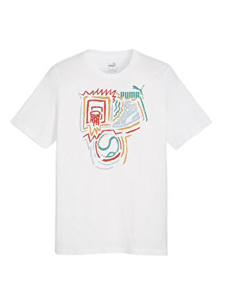 Мужская футболка Puma 68017601 GRAPHICS Year of Sports Te Regular Fit Baskili