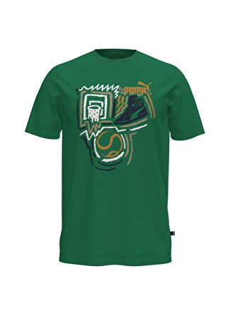 Мужская футболка Puma 68017602 GRAPHICS Year of Sports Te Regular Fit Baskili