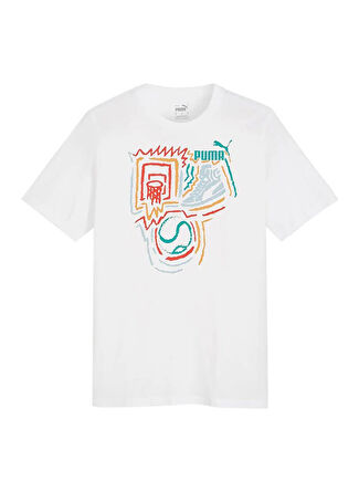 Мужская футболка Puma 68017602 GRAPHICS Year of Sports Te Regular Fit Baskili