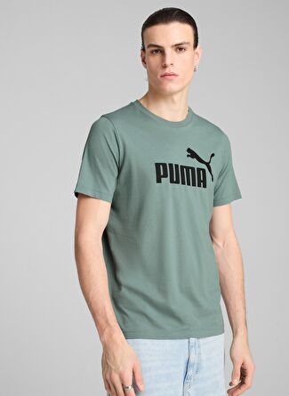 Мужская футболка Puma 68253330 ESS No. 1 Logo Tee (s) Gre Yuvarlak Yaka Regular Fit Baskili