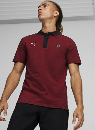 Мужская футболка Puma 62382702 Ferrari Style 2 Tone Polo Regular Fit