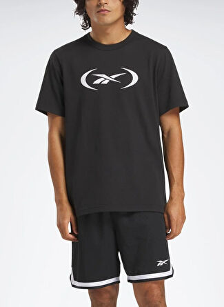 Мужская футболка Reebok 100214159 REEBOK BASKETBALL Regular Fit Baskili для баскетбола