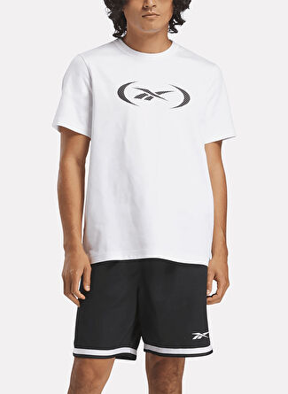 Мужская футболка Reebok 100214157 REEBOK BASKETBALL Regular Fit Baskili для баскетбола