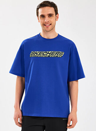 Мужская футболка Skechers Oversize S2510156-403 M Heavyweight Graphic