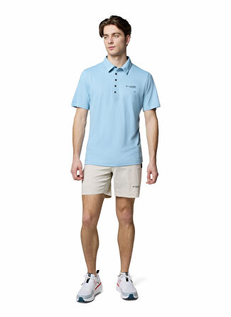 Мужская футболка Columbia 2119081431AO1972 Normal Kalip Polo