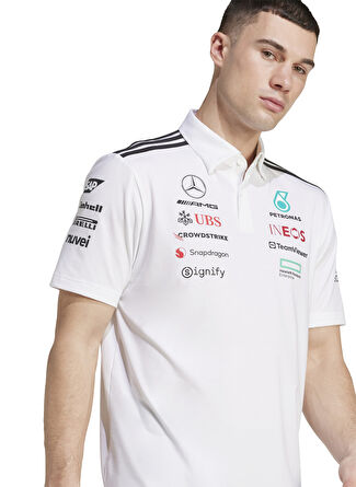 Мужская футболка Adidas JW0586 MER TM POLO WM Normal Baskili Polo