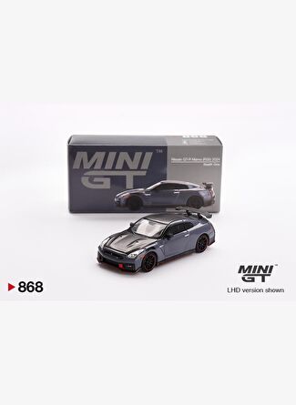 Mini Gt Nissan Gt-R Nismo 2024 Nismo Stealth Gray 868 - 15646661