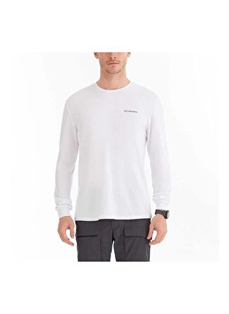 Мужская футболка Columbia Csc M Basic Sm Logo Ls Tee CS0354-100