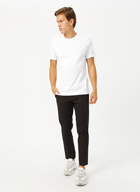 Dockers Yüksek Bel Dar Paça Dar Siyah Erkek Pantolon 36272-0006 -1