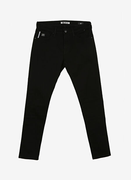 Erkek Super Skinny Denim Pantolon 0042431036 JAMES Siyah Black Pro -1