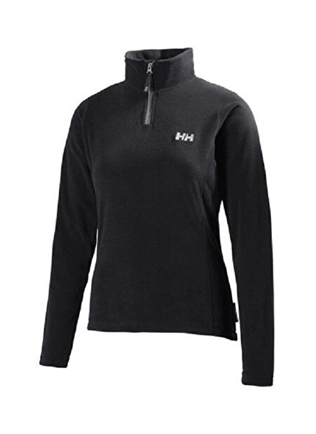 Helly Hansen Siyah Erkek Çocuk Polar Üst 14001_990 HH JUNIOR RIDER 1/2 ZIP -1
