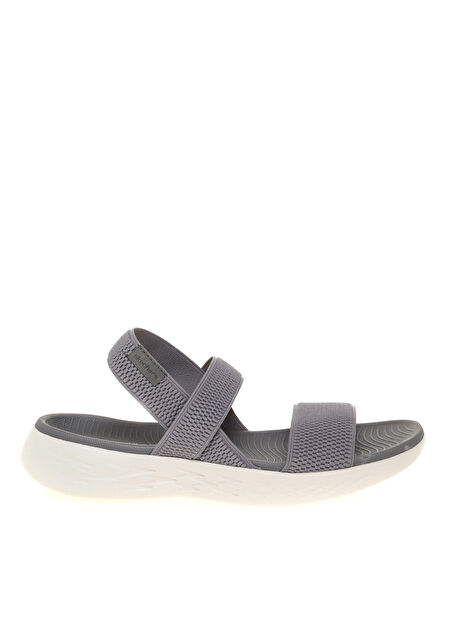 Skechers Gri Kadın Sandalet 15312 GYW ON-THE-GO 600 -1