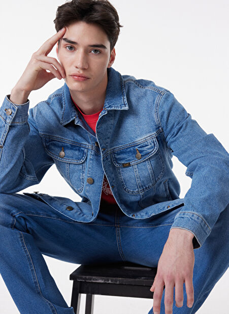 Lee Renksiz Erkek Denim Ceket -1