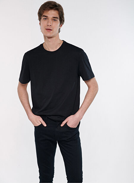 Mavi 066483-900 Bisiklet Yaka Regular Fit Düz Erkek T-Shirt -1