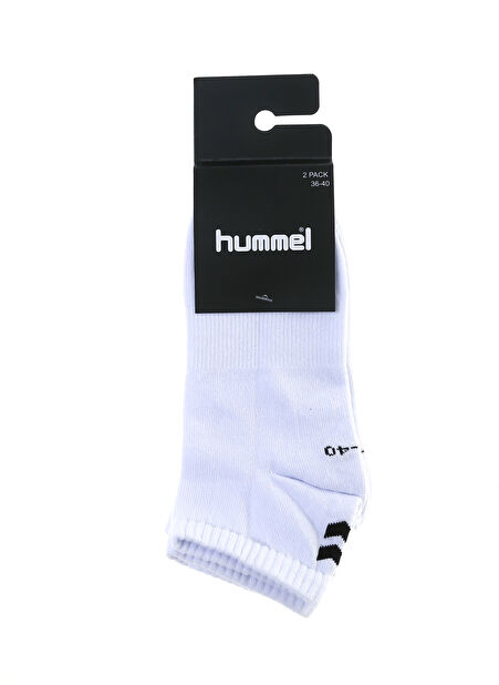 Hummel Beyaz Unisex 2li Spor Çorap HMLMIDI 2-PACK SOCKS -1