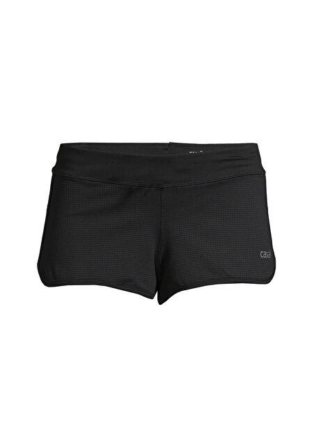 22646-901 Iconic Shorts Kadın Siyah Slim Fit Şort -1