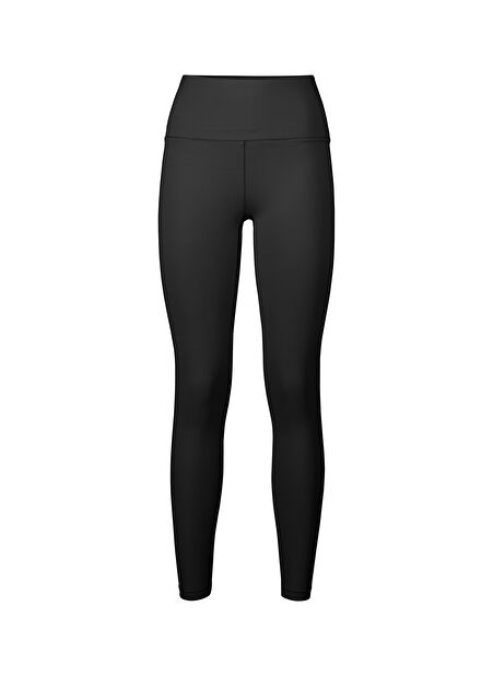 22945-901 Essential Ultra Hig Kadın Siyah Dar Paça Yüksek Bel Slim Fit Tayt -1