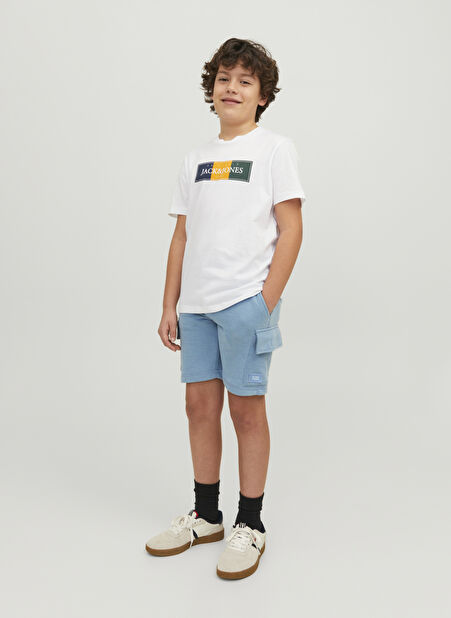 Jack & Jones Açık Mavi Erkek Çocuk Midi Şort 12230712 - 1