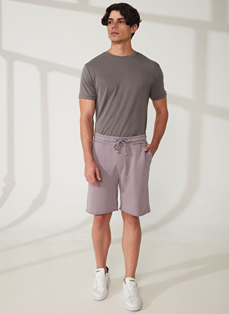 Lee Regular Fit Lila Erkek Sweat Şort L231408505_Sweat Şort -1