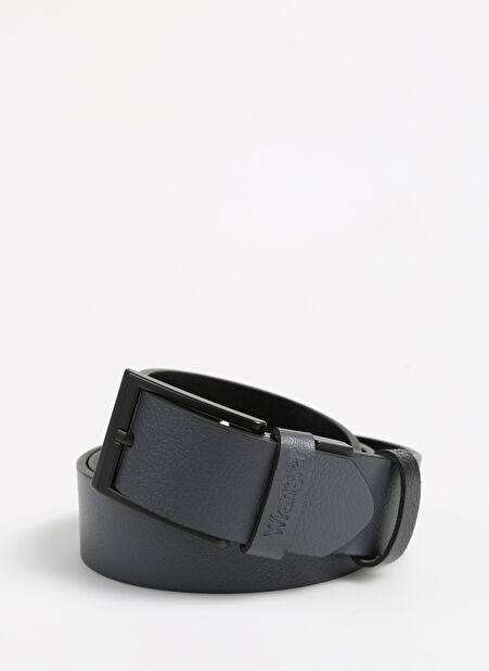Wrangler Siyah - Gri Erkek Kemer W221447956_Kemer -1
