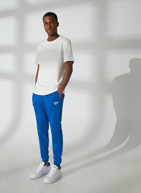 Reebok Normal Mavi Erkek Eşofman Altı H49692 RI Left Leg Jogger -1