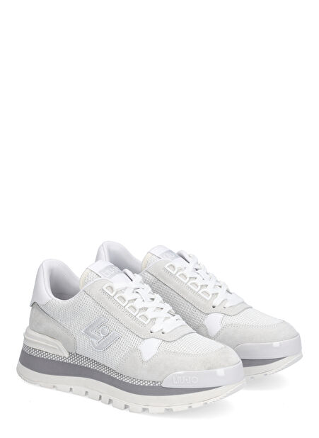 Lıu Jo Beyaz Kadın Süet Sneaker BA3119PX02701111 -1