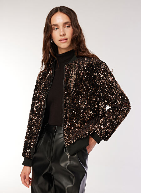 Fabrika Basic Bronz Kadın Ceket F3WL-CKT15 -1