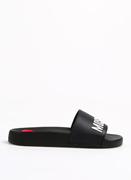 Love Moschino Siyah Kadın Terlik JA28052G0GI14000 -1