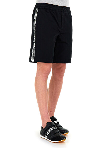 Bikkembergs Siyah Erkek Bermuda Şort C O 044 80 -1