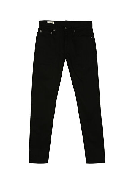 Levis Slim Tapered Siyah Erkek Normal Bel Denim Pantolon A2087-0031 LSE512 -1