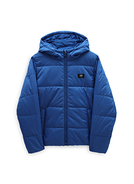 Vans Mavi Erkek Çocuk Kapüşonlu Uzun Kollu Düz Ceket VN0008BU7WM1 NORRIS MTE-1 PUFFER JA -1