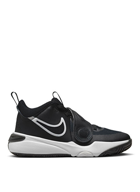 Nike Siyah - Beyaz Erkek Çocuk Basketbol Ayakkabısı DV8996-002 TEAM HUSTLE D 11 (GS) -1