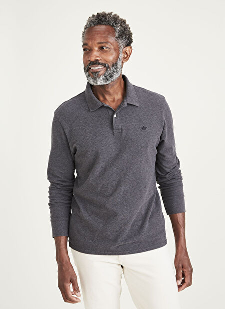 Dockers Gri Erkek Polo T-Shirt A3147-0001 -1