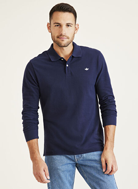 Dockers Lacivert Erkek Polo T-Shirt A3147-0002 -1