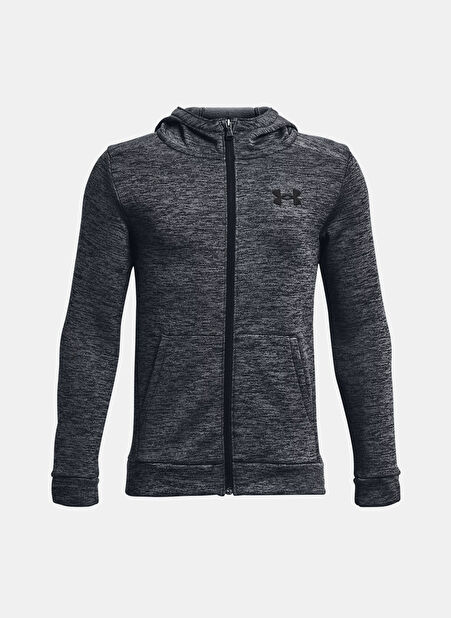 Under Armour Gri Erkek Çocuk Sweatshirt 1373541-012 UA Armour Fleece FZ -1