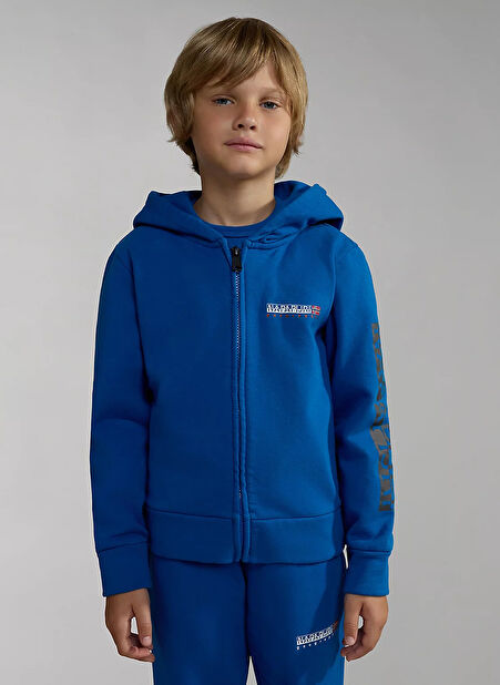 Napapijri Mavi Erkek Çocuk Yuvarlak Yaka Uzun Kollu Sweatshirt NP0A4HG7B2I1 K B-NEUTRINOS FZH -1