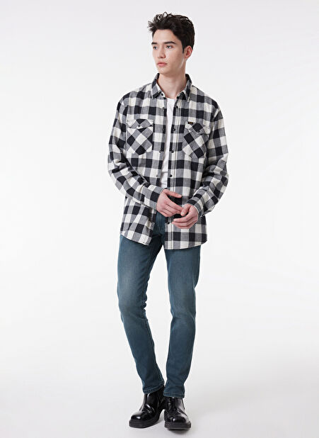 LUKE Slim Fit Erkek Denim Pantolon L71909259 -1