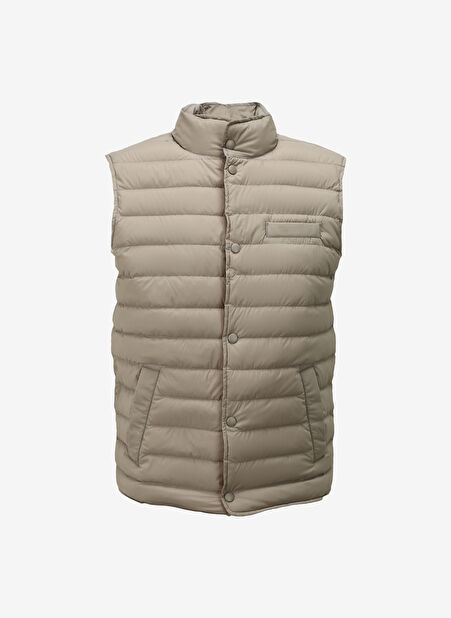 Brooks Brothers Bej Erkek Yelek BBFW23MVS001 -1