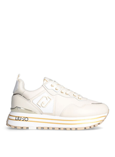 Lıu Jo Bej Kadın Deri Sneaker LIUJO MAXI WONDER 01 -1