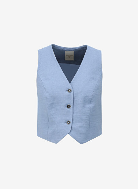 Pierre Cardin İndigo Kadın Yelek DINA-Y -1