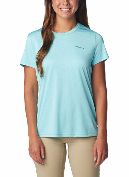 Columbia Mavi Kadın O Yaka Standart Fit T-Shirt 1991551481_AK9805 -1