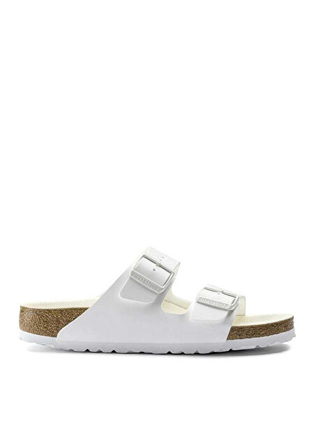 Birkenstock ARIZONA Beyaz Erkek Birko-Flor Terlik -1