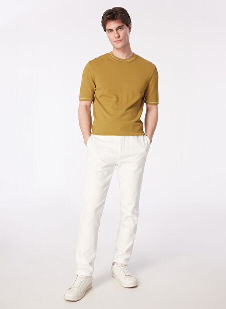 Gmg Fırenze Bisiklet Yaka Regular Fit Yağ Erkek Kazak GU24MSS04004 -1