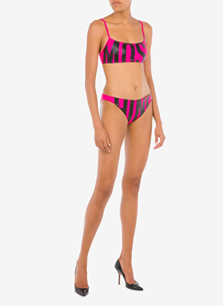 Moschino Fuşya Kadın Bikini Alt 241V2A5981 -1